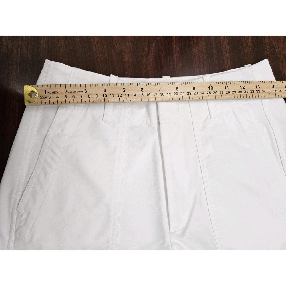 Athleta Womens Size 6 White Performance Pants Stretch Athletic Travel Casual - Picture 5 of 8